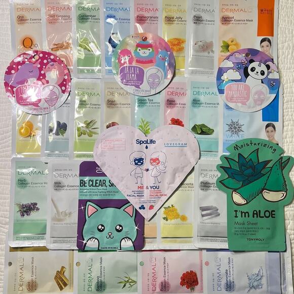 ADD ON ONLY - FOUR (4) Face-Masks Bundle - Mystery Surprise NEW Skincare Beauty - Picture 1 of 3